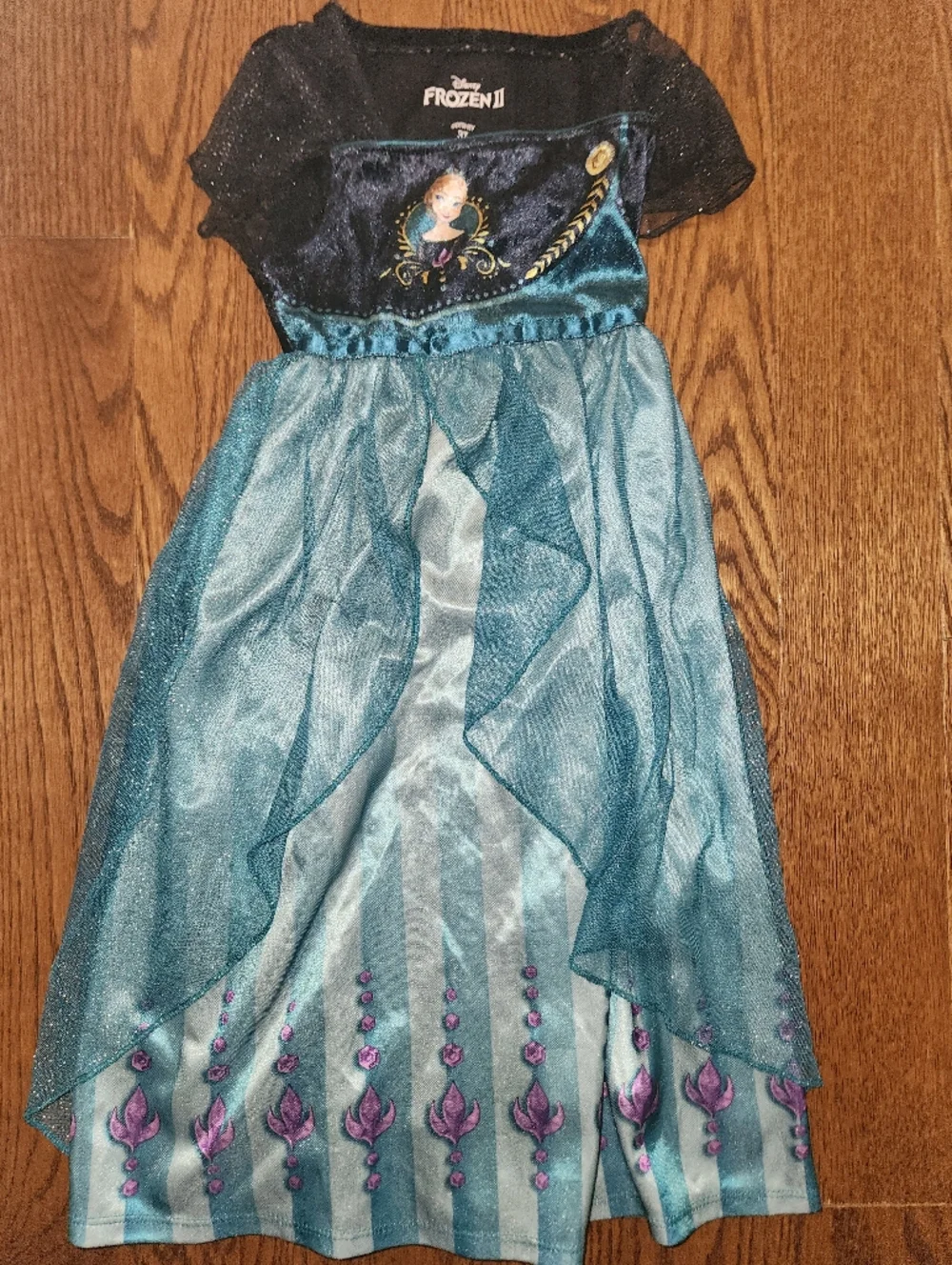 Disney Frozen Ana Nightgown Size 3T - Picture 1 of 3